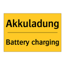 Akkuladung - Battery charging