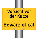 Vorsicht vor der Katze - Beware of cat