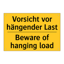 Vorsicht vor hängender Last - Beware of hanging load