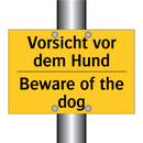 Vorsicht vor dem Hund - Beware of the dog