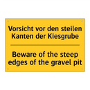 Vorsicht vor den steilen Kanten /.../ - Beware of the steep edges of the /.../