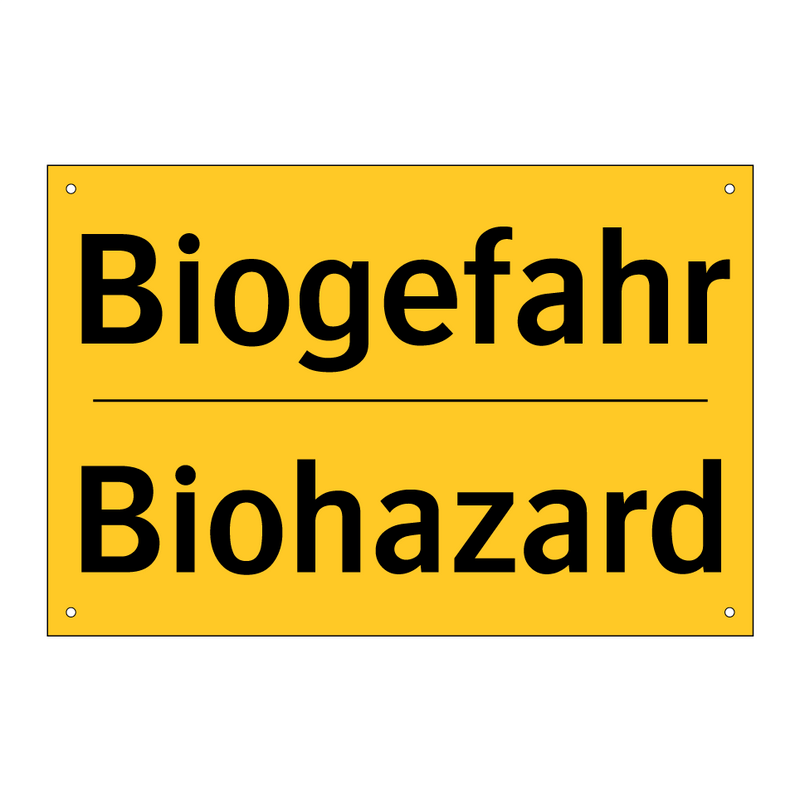 Biogefahr - Biohazard