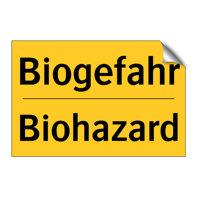 Biogefahr - Biohazard