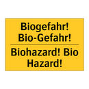 Biogefahr! Bio-Gefahr! - Biohazard! Bio Hazard!