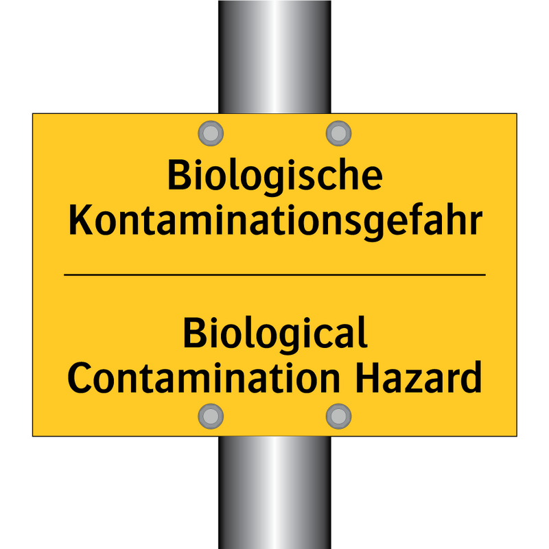 Biologische Kontaminationsgefahr/.../ - Biological Contamination Hazard/.../