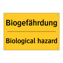 Biogefährdung - Biological hazard