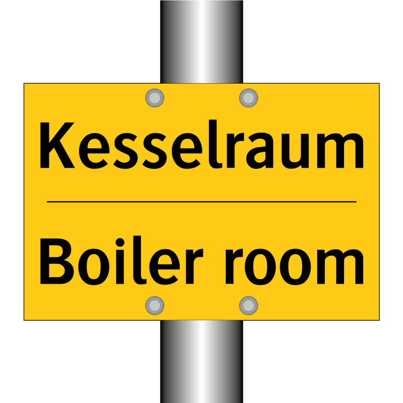 Kesselraum - Boiler room