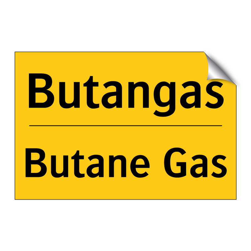 Butangas - Butane Gas