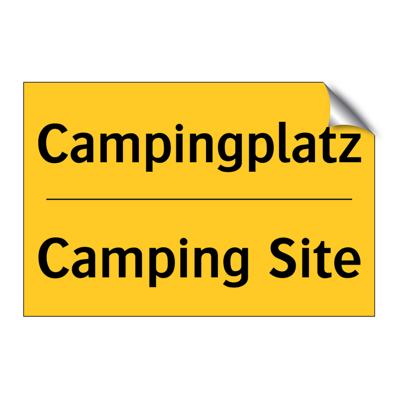 Campingplatz - Camping Site