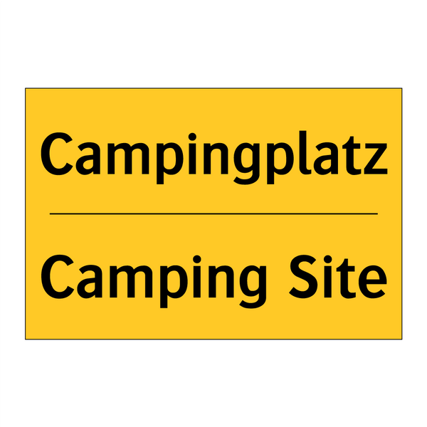 Campingplatz - Camping Site
