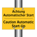 Achtung Automatischer Start - Caution Automatic Start-Up