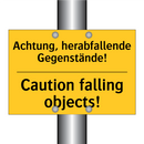 Achtung, herabfallende Gegenstände!/.../ - Caution falling objects!
