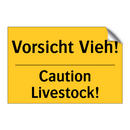 Vorsicht Vieh! - Caution Livestock!