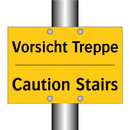Vorsicht Treppe - Caution Stairs