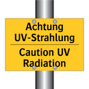 Achtung UV-Strahlung - Caution UV Radiation