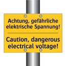 Achtung, gefährliche elektrische /.../ - Caution, dangerous electrical /.../