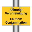 Achtung! Verunreinigung - Caution! Contamination