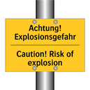 Achtung! Explosionsgefahr - Caution! Risk of explosion
