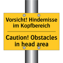 Vorsicht! Hindernisse im Kopfbereich/.../ - Caution! Obstacles in head area/.../