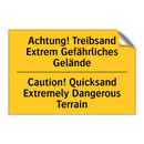 Achtung! Treibsand Extrem Gefährliches /.../ - Caution! Quicksand Extremely Dangerous /.../