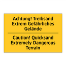 Achtung! Treibsand Extrem Gefährliches /.../ - Caution! Quicksand Extremely Dangerous /.../