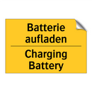 Batterie aufladen - Charging Battery