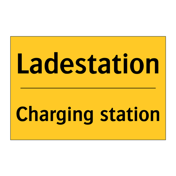 Ladestation - Charging station