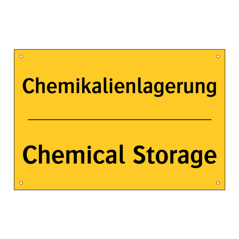 Chemikalienlagerung - Chemical Storage