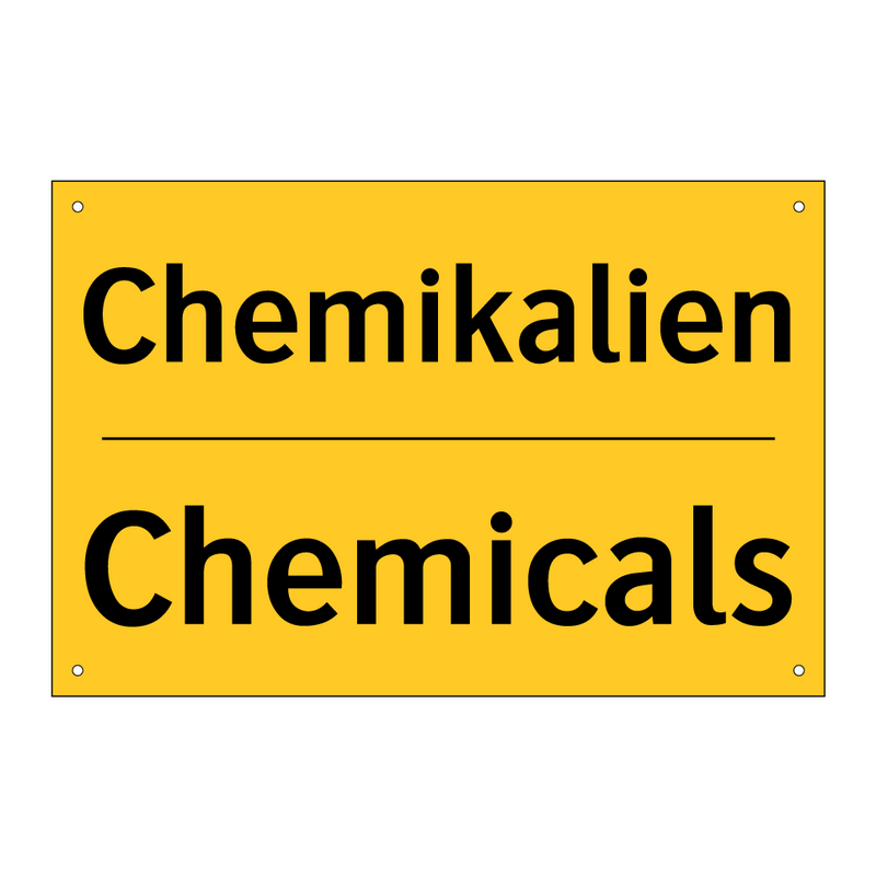 Chemikalien - Chemicals