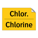 Chlor. - Chlorine