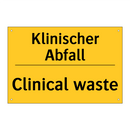 Klinischer Abfall - Clinical waste