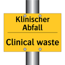 Klinischer Abfall - Clinical waste