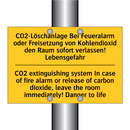 CO2-Löschanlage Bei Feueralarm /.../ - CO2 extinguishing system In case /.../