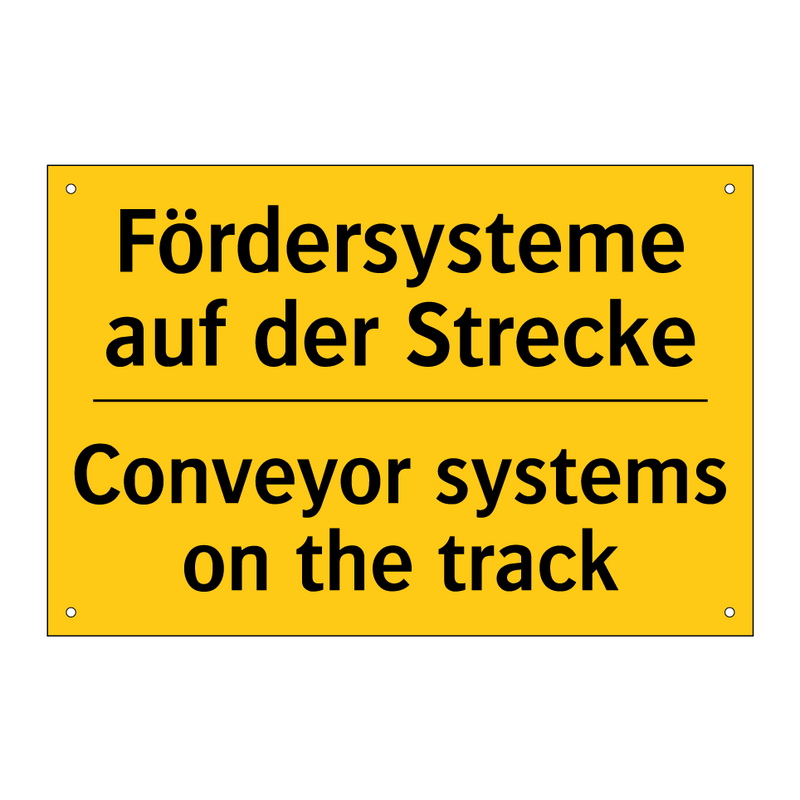 Fördersysteme auf der Strecke - Conveyor systems on the track