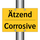 Ätzend - Corrosive