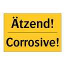 Ätzend! - Corrosive!