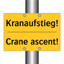 Kranaufstieg! - Crane ascent!