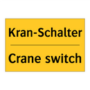 Kran-Schalter - Crane switch