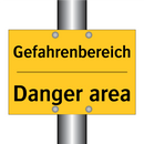 Gefahrenbereich - Danger area