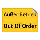 Außer Betrieb - Out Of Order
