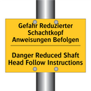 Gefahr Reduzierter Schachtkopf /.../ - Danger Reduced Shaft Head Follow /.../