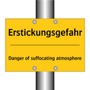 Erstickungsgefahr - Danger of suffocating atmosphere/.../
