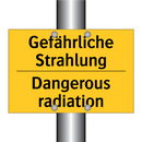 Gefährliche Strahlung - Dangerous radiation