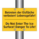 Betreten der Eisfläche verboten! /.../ - Do Not Enter The Ice Surface! /.../