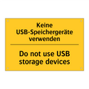 Keine USB-Speichergeräte verwenden/.../ - Do not use USB storage devices