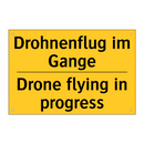 Drohnenflug im Gange - Drone flying in progress