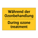 Während der Ozonbehandlung - During ozone treatment