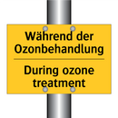 Während der Ozonbehandlung - During ozone treatment