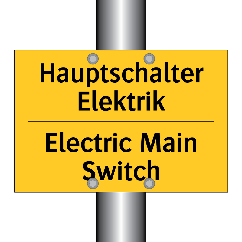 Hauptschalter Elektrik - Electric Main Switch