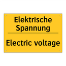 Elektrische Spannung - Electric voltage
